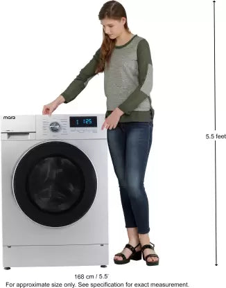 MarQ by Flipkart 7.5 kg Fully Automatic Front Load Washing Machine with In-built Heater White  (MQFLXI75)(OPEN BOX) MarQ by Flipkart 7.5 kg Fully Automatic Front Load Washing Machine with In-built Heater White  (MQFLXI75)(OPEN BOX)